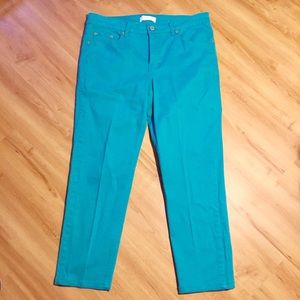 EUC Blue 💙 khaki pants